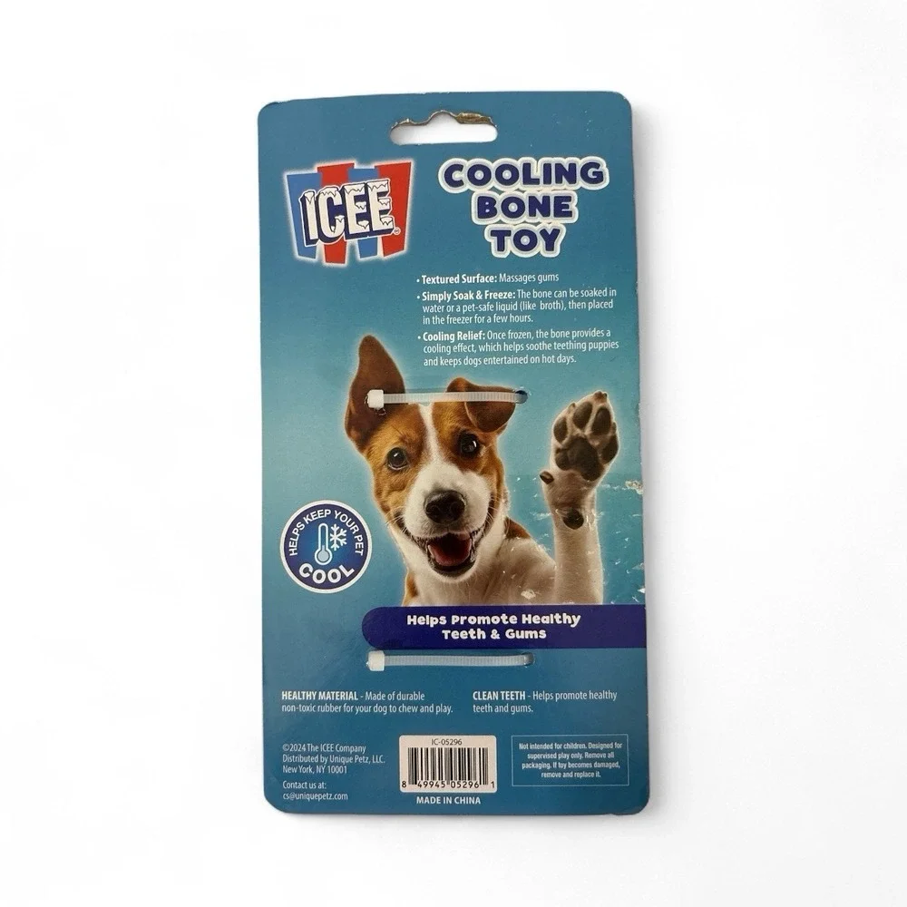 Brand‎ New Icee Cooling Bone Dog Toy 6